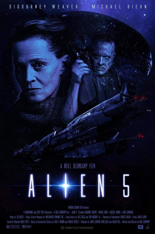 Alien 5. Fan poster.