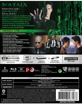 Matrix Titans of Cult. Contraportada.