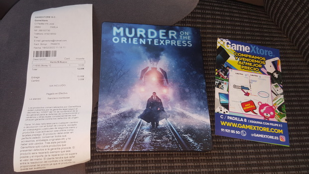 Asesinato en el Orient Express Edición Steelbook: Mi Compra 18-02-2022