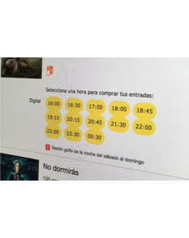 ¿Regresarán alguna vez las sesiones golfas a los cines?.