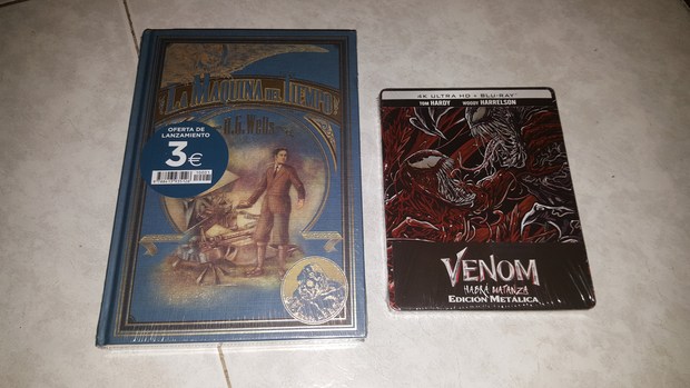 Venom Habrá Matanza + La Máquina del Tiempo: Mis Compras 18-02-2022