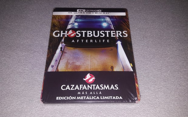 Cazafantasmas Más Allá Steelbook 4K UHD: Mi Compra 09-03-2022.