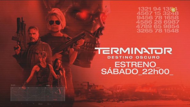 Terminator Destino Oscuro + ¿Qué nota le dais? + El 19-03-2022 a las 22:00 h estreno en TV en Cuatro