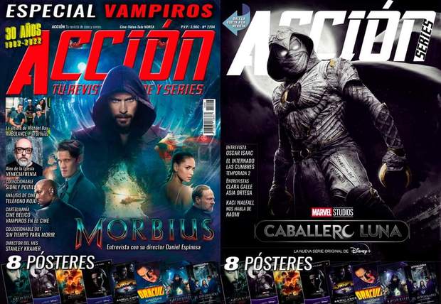Acción. Portada y posters Abril 2022.