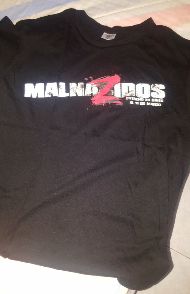 ¡¡¡Camiseta de Malnazidos!!!. Gracias a los concursos organizados por @sonypictures_es y @PSTalents