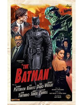 Póster estilo clásico de The Batman