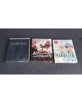Death Note, Ataque a los Titanes y Parásito: Mi Compra 25-02-2022