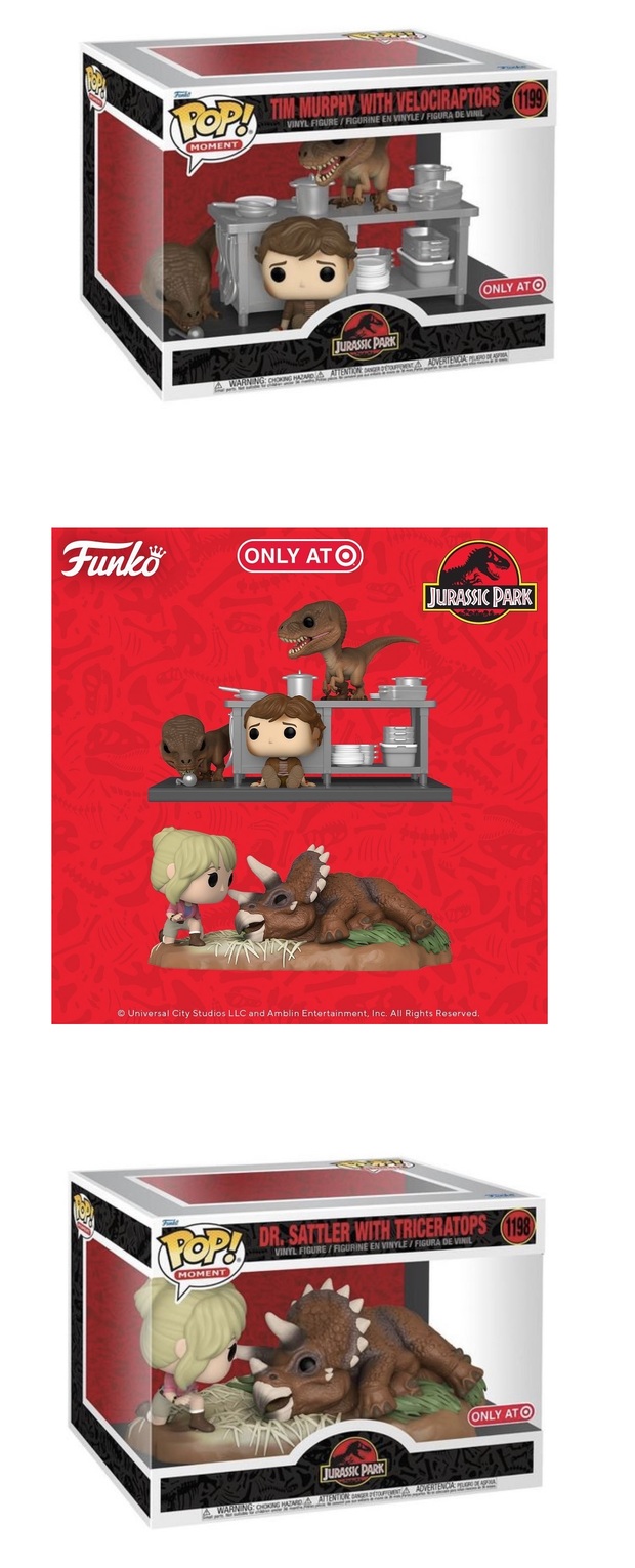 Nuevos Funkos de Jurassic Park