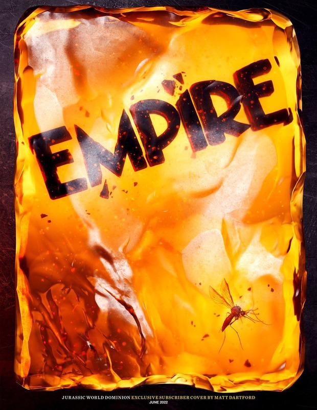 Portada coleccionista Empire de Jurassic World Dominion.