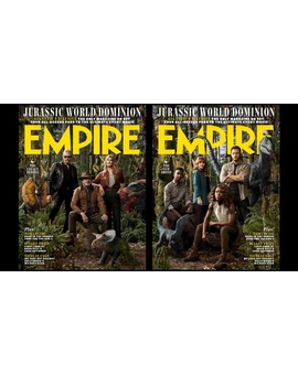 Así son las tres portadas de Empire de Jurassic World Dominion + Nuevo video y foto promocional.