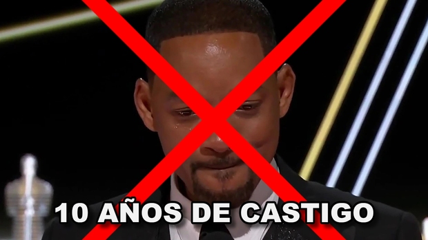 La Academia veta a Will Smith durante 10 años de los Oscar y cualquier otro evento