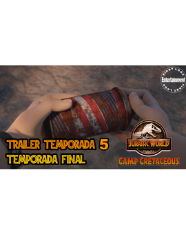 Tráiler oficial de la Temporada 5 (y final) de Jurassic World Campamento Cretácico. 