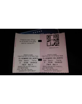 El Hombre del Norte: Mi Crítica y mi Entrada [Sin Spoilers]. Nota: 9.7/10. ¡Brutal!.