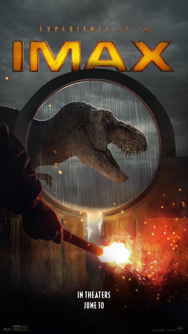 Póster Imax de Jurassic World Dominion