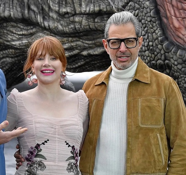 Bryce Dallas Howard y Jeff Goldblum estarán en la premiere de Madrid de Jurassic World Dominion