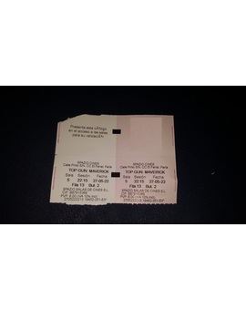 Top Gun Maverick: Mi Critica y mi Entrada [Sin Spoilers]. Nota: 8.5/10. Impresionante.