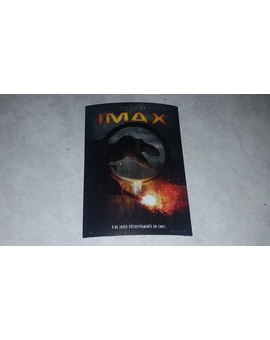 Imán de Jurassic World Dominion de regalo en cinesa Imax 3D.