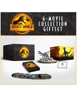 Pack con figura de la saga Jurassic.