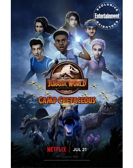 Tráiler y póster de la quinta y ultima temporada de Jurassic World Campamento Cretacico