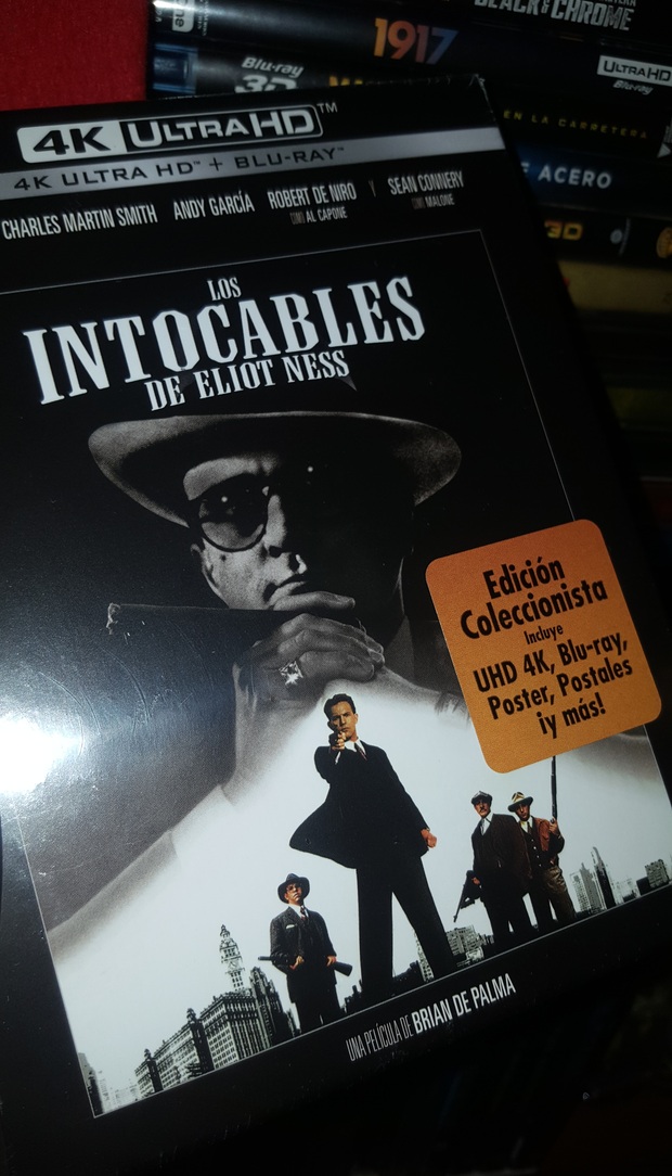 Los Intocables de Eliot Ness. Edición Coleccionista Metálica Ultra HD Blu-ray: Mi Compra 27-06-2022