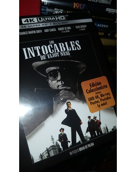 Los Intocables de Eliot Ness. Edición Coleccionista Metálica Ultra HD Blu-ray: Mi Compra 27-06-2022