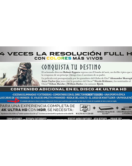 El contenido adicional no tiene la misma configuración que la película y...