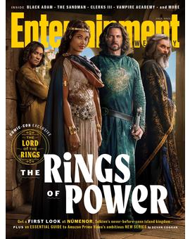 El señor de los anillos: Los anillos de poder. Portada Entertainment Weekly.