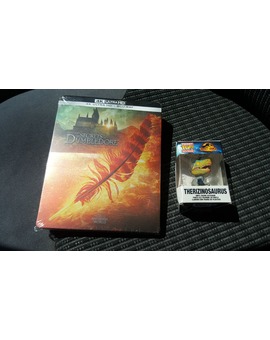 Animales Fantásticos Los Secretos de Dumbledore + Therizinosaurus Pop Keychain: Mi Compra 21-07-2022