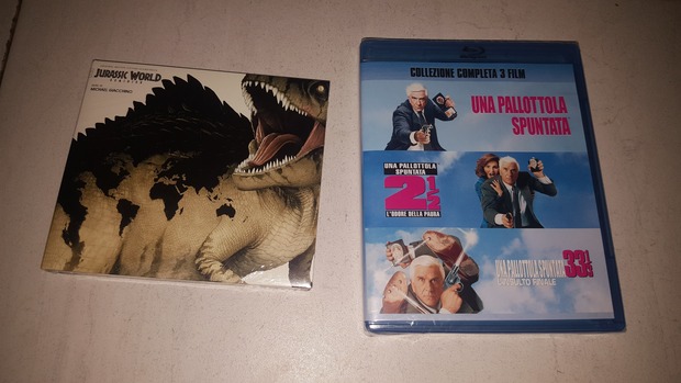 Jurassic World Dominion Banda Sonora + Agarralo Como Puedas Trilogía: Mis Compras 22-07-2022.