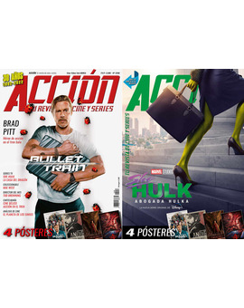 Accion Cine Agosto 2022. Portada y pósters.