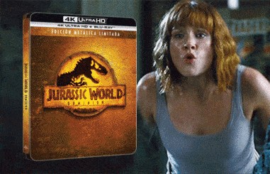 Corred!!!. Reservas abiertas Jurassic World Dominion Steelbook.