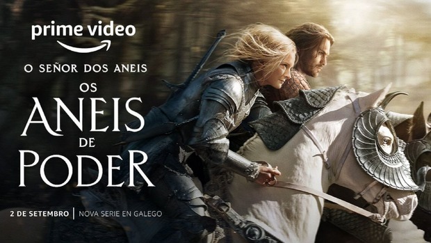 La nueva serie de 'El señor de los anillos' podrá verse en gallego en Amazon Prime Video