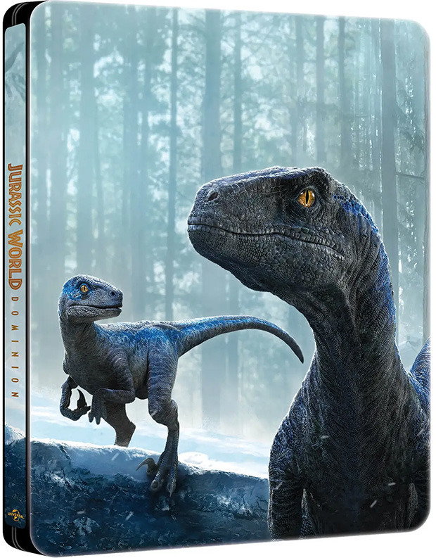 Cambio de diseño del Steelbook Español de Jurassic World Dominion