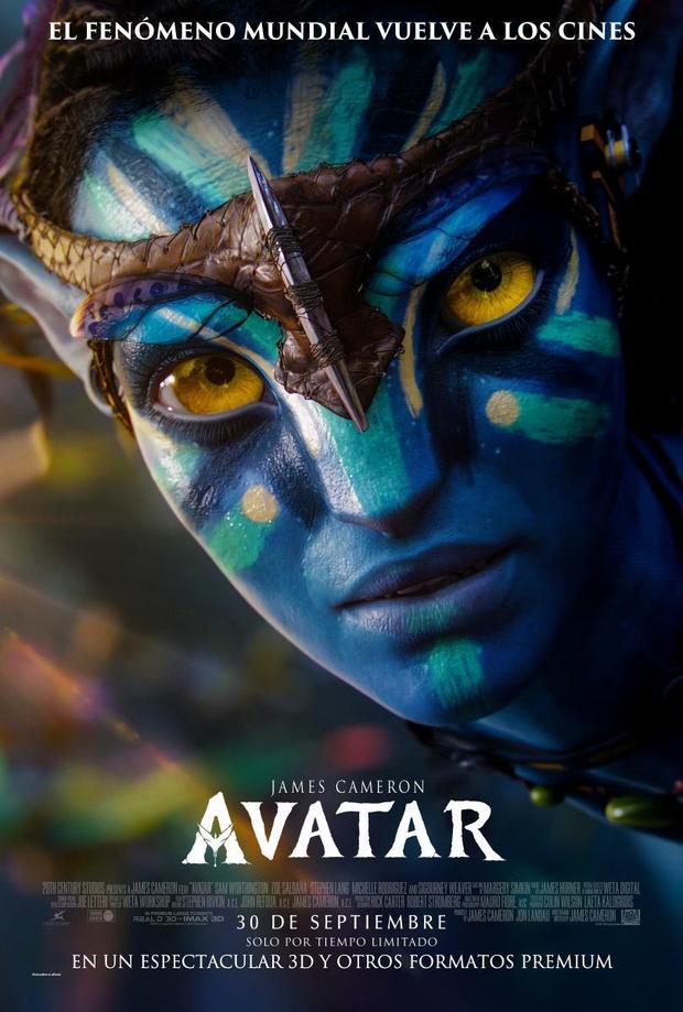 'Avatar' vuelve a ser número 1 en la taquilla española 13 años después gracias a su reestreno