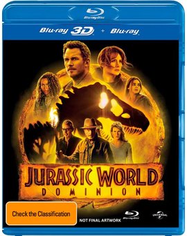 En Australia con disco 3D. Jurassic World: Dominion [3D Blu-ray / Blu-ray]