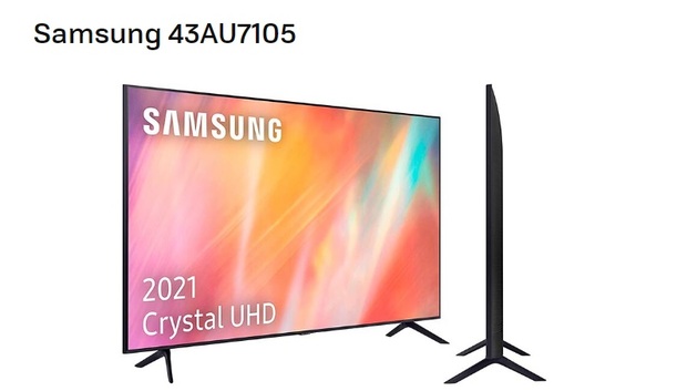 Samsung 43AU7105. ¿Merece la pena esta televisión?.