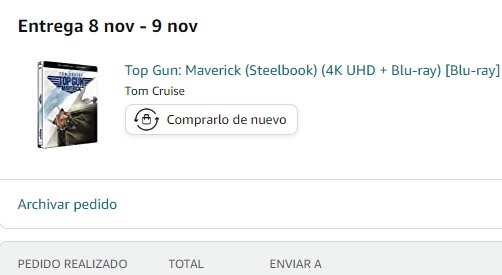 El pan nuestro de cada día. Top Gun Maverick retrasada al 8-9 de Noviembre.