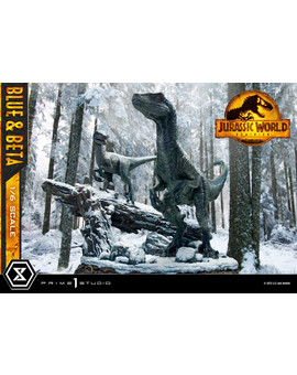 Esta si que mola!. Blue y Beta de Prime 1 Studio de Jurassic World Dominion