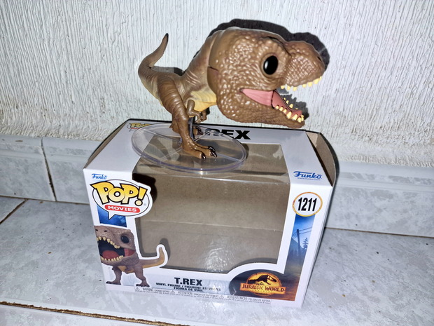 Funko de Rexy de Jurassic World Dominion: Mi compra 10-12-2022.