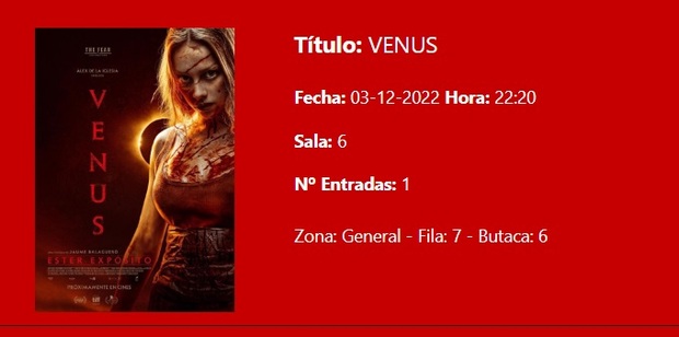 Venus: Breve crítica y entrada [Sin Spoilers]. Nota: 2/10. De lo peor en terror de este año.