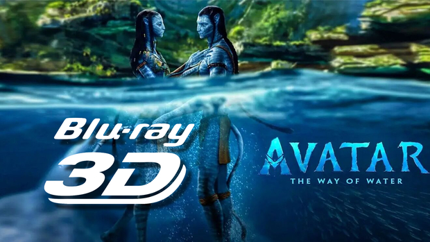 Avatar El Sentido del Agua en Blu-Ray 3D.