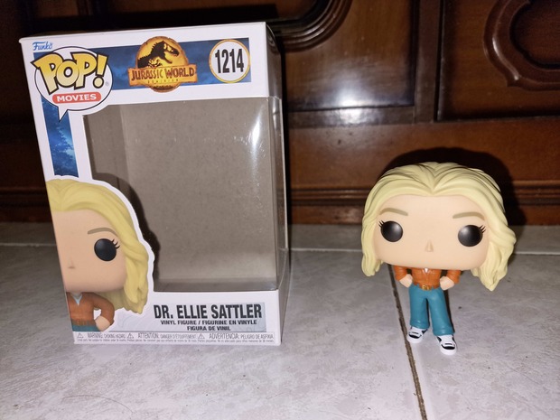 Funko Ellie Sattler. Jurassic World Dominion. Mi Compra 24-12-2022.