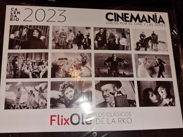 Calendario Cinemania 2023.