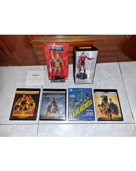 Jurassic World Dominion, El Hombre del Norte, La Diligencia, Terminator Destino Oscuro y figuras.
