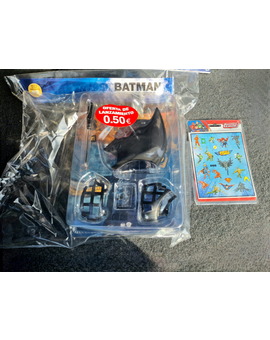 Máscara Batman + Pegatinas DC: Mi Compra 13-01-2023