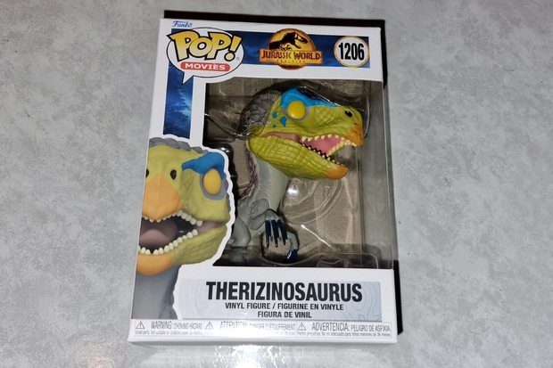 Therizinosaurus. Funko Pop Jurassic World Dominion: Mi Compra 13-01-2023.