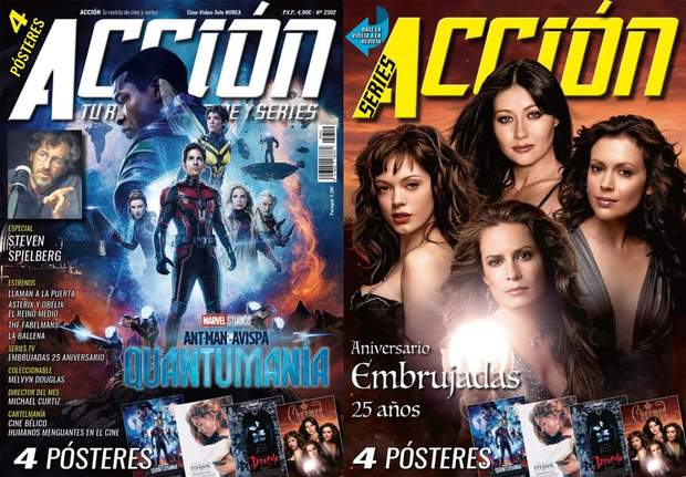 Accion. Portada y posters Febrero 2023