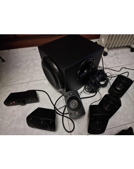 Logitech Speaker System Z906 500W 5.1 THX Digital. ¡Nuevo Juguetito!.