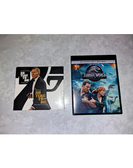 Sin Tiempo para Morir BSO + Jurassic World El Reino Caido 4k: Mis Compras  12-02-2023.