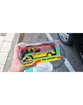 Jada Jurassic Park Coche 4x4 Ford Explorer Escala 1:32 (15cm). Mi Compra 22-03-2023.